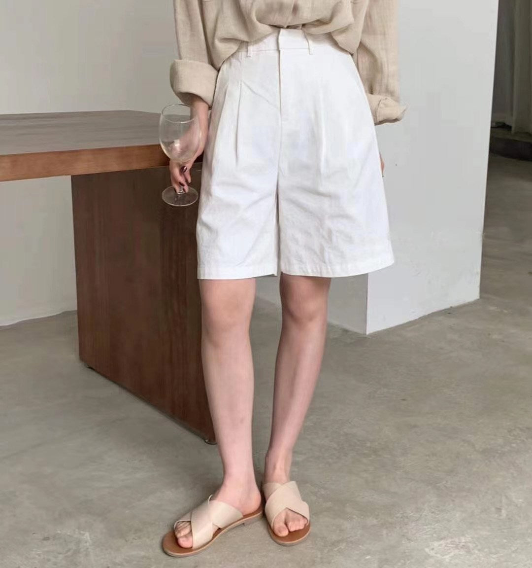 Shorts en lin Iris™ coupe large
