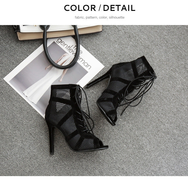 Escarpins glamour en maille Elvire™
