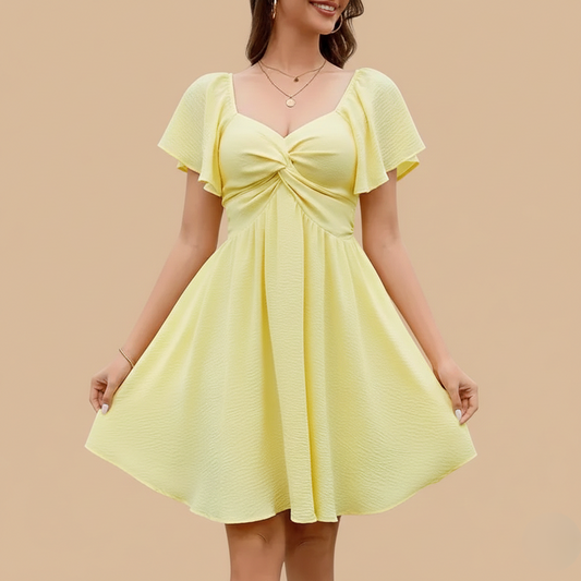 Pauline™ Square-neck Dress