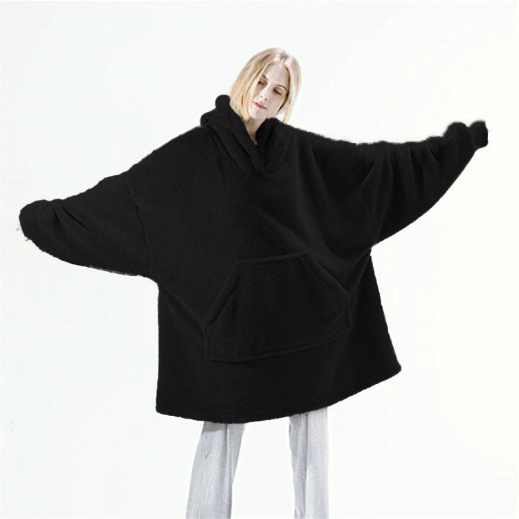 Sweat à capuche en peluche oversize Ariette™ unisexe
