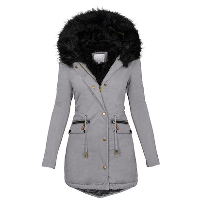 Parka à capuche en fausse fourrure Romane™