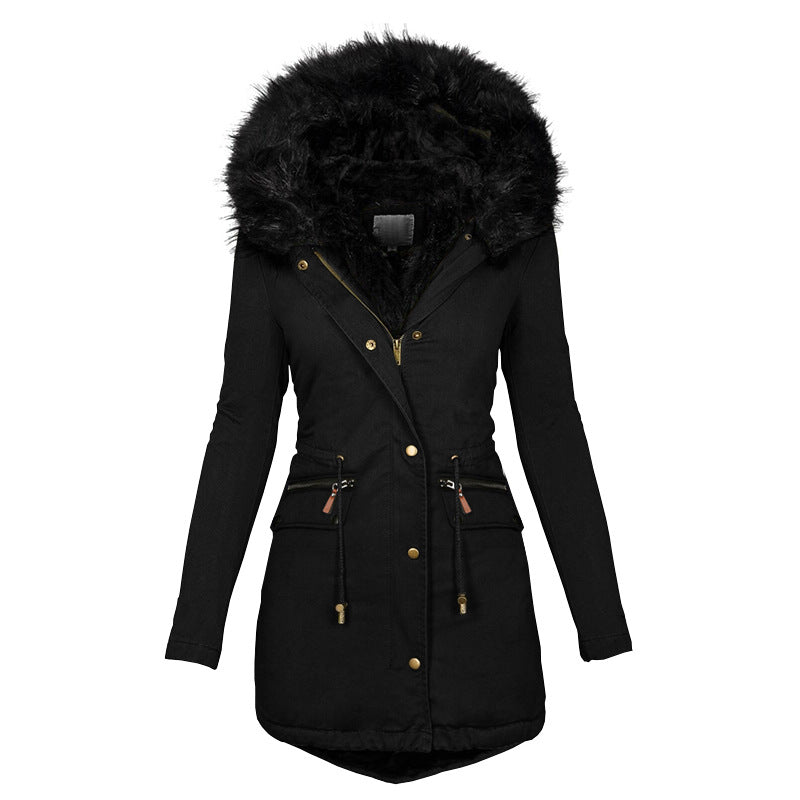 Parka à capuche en fausse fourrure Romane™