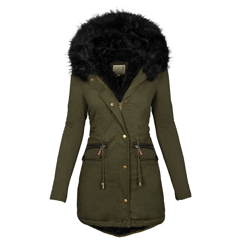 Parka à capuche en fausse fourrure Romane™