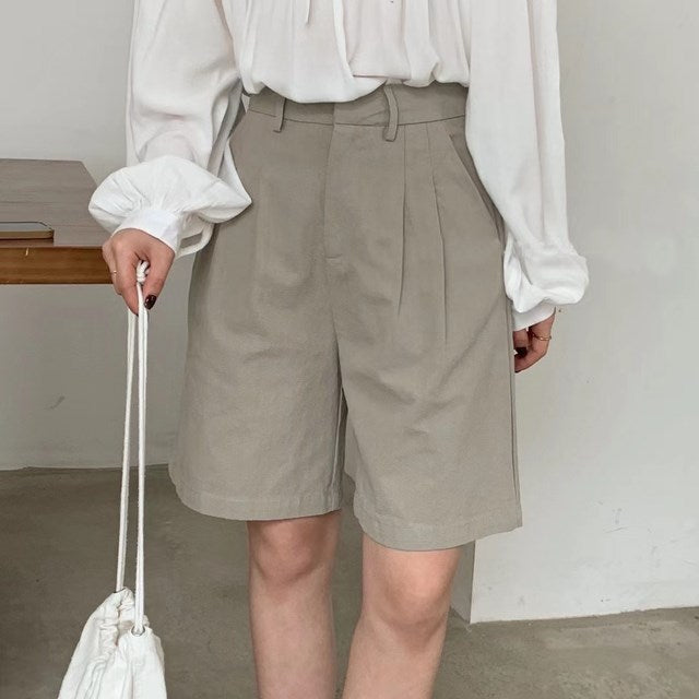 Shorts en lin Iris™ coupe large