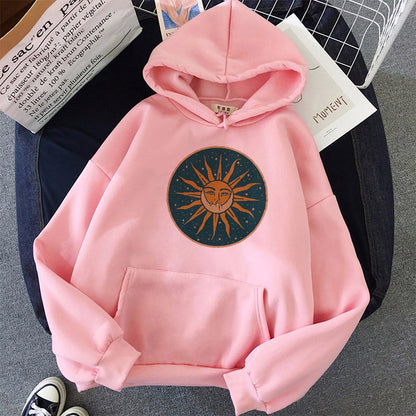 Sweat à capuche Floriane™ Soleil et Lune