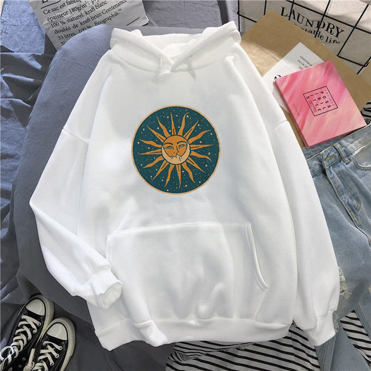 Floriane™ Sun & Moon Hooded Sweatshirt