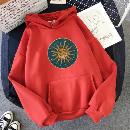 Sweat à capuche Floriane™ Soleil et Lune