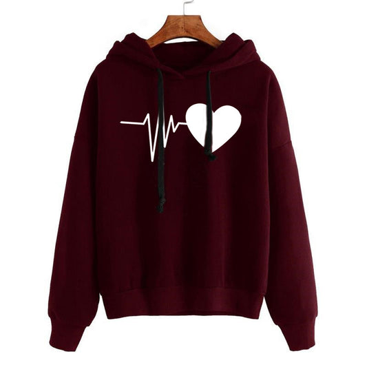 Violette™ Pulse Heart Hoodie