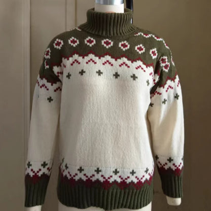 Eulalie™ Pull en maille nordique