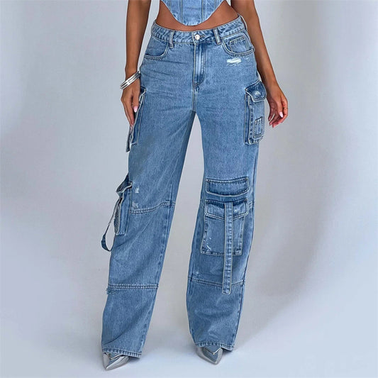 Gaëlle™ Denim Cargo