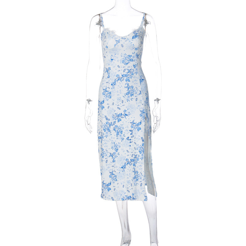 Robe fleurie en dentelle Bérénice™