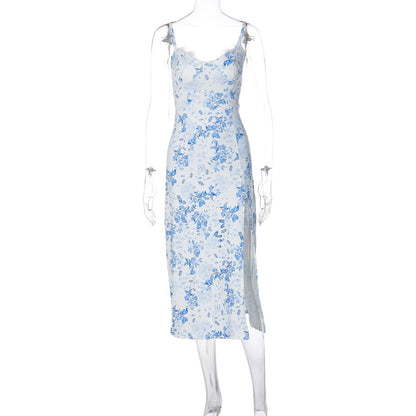 Robe fleurie en dentelle Bérénice™