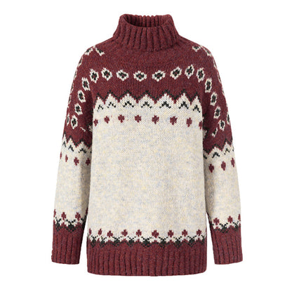 Eulalie™ Pull en maille nordique