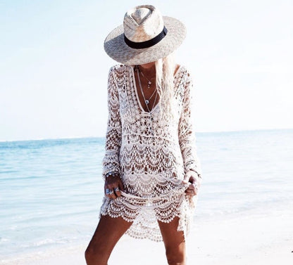 Cache-maillot de plage en crochet Sienna™