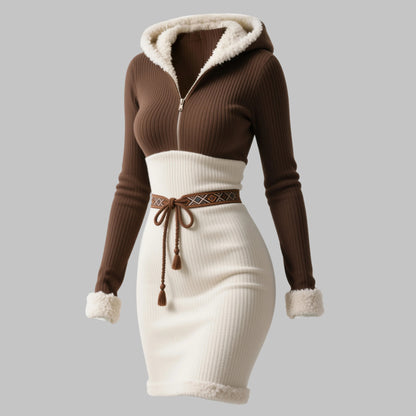 Robe Amélie™ à couleurs contrastées