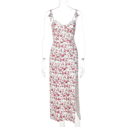 Robe fleurie en dentelle Bérénice™