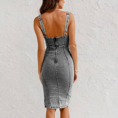 Robe en denim Maëlle™
