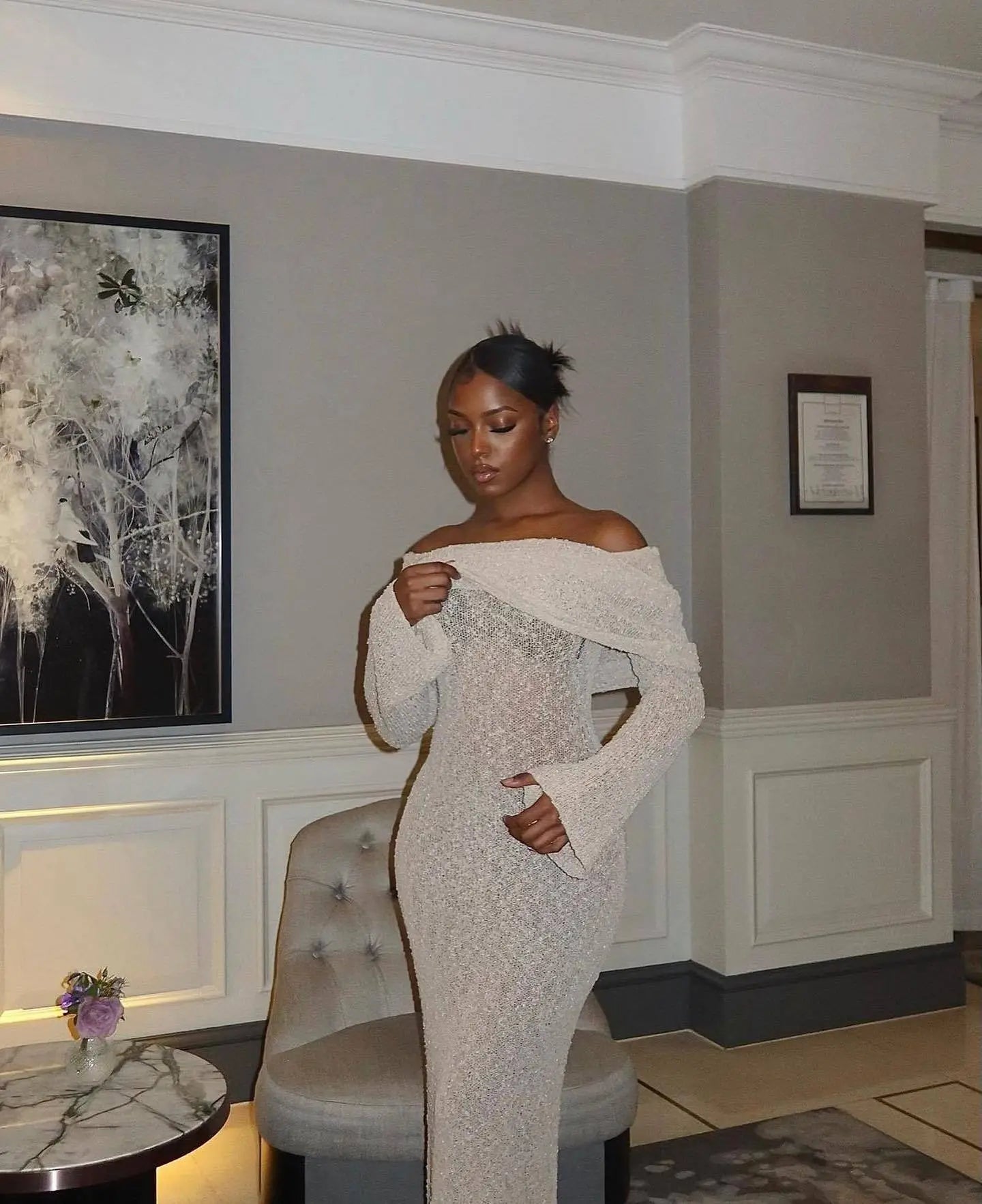 Robe Clémence™ à épaules dénudées