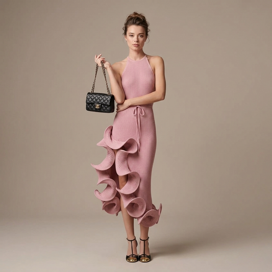 Robe midi étagée Isabella™