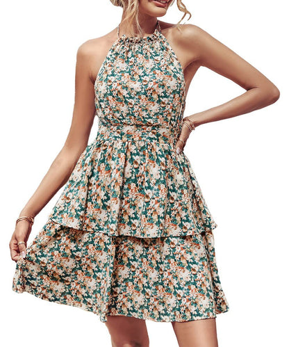 Robe Vivienne™ Boho dos nu à volants