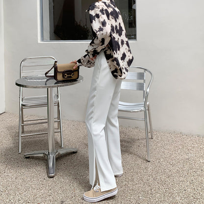 Pantalon fendu élégant Bérénice™