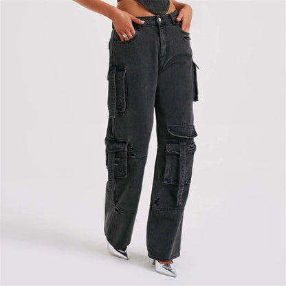 Cargo en jean Gaëlle™
