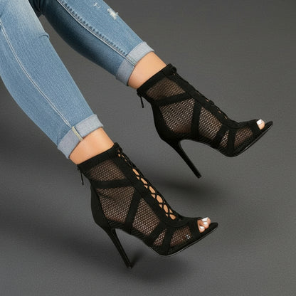 Escarpins glamour en maille Elvire™