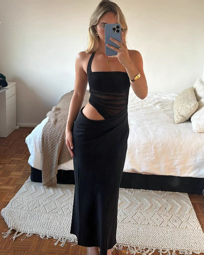 Robe dos nu Margot™ à coutures en maille