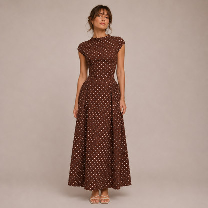 Élodine™ Robe à Pois