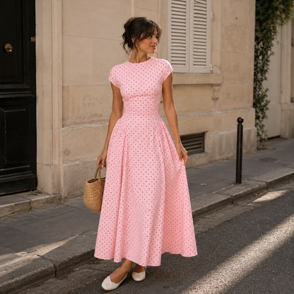 Élodine™ Robe à Pois