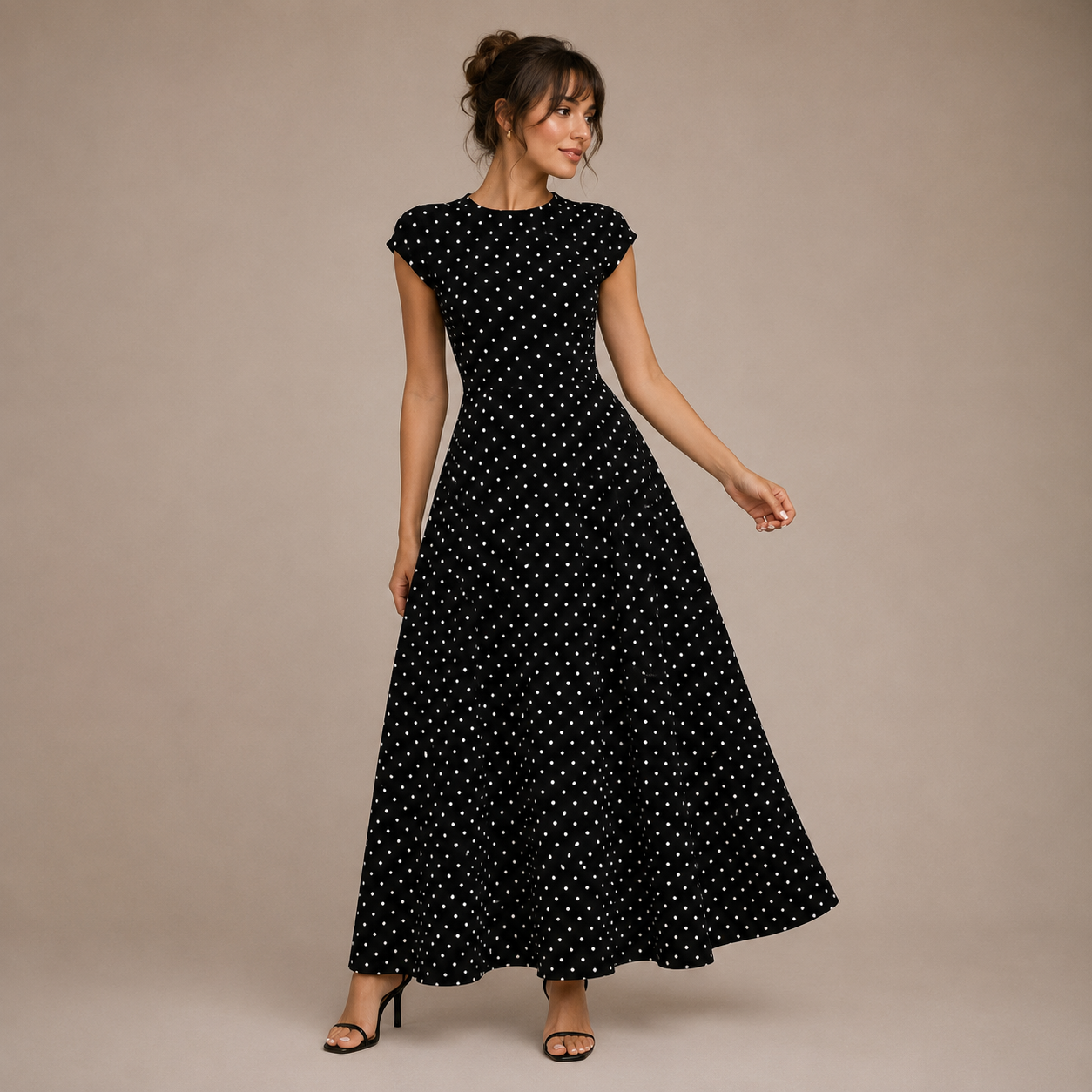 Élodine™ Robe à Pois