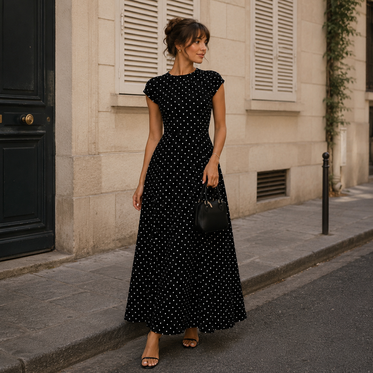 Élodine™ Robe à Pois