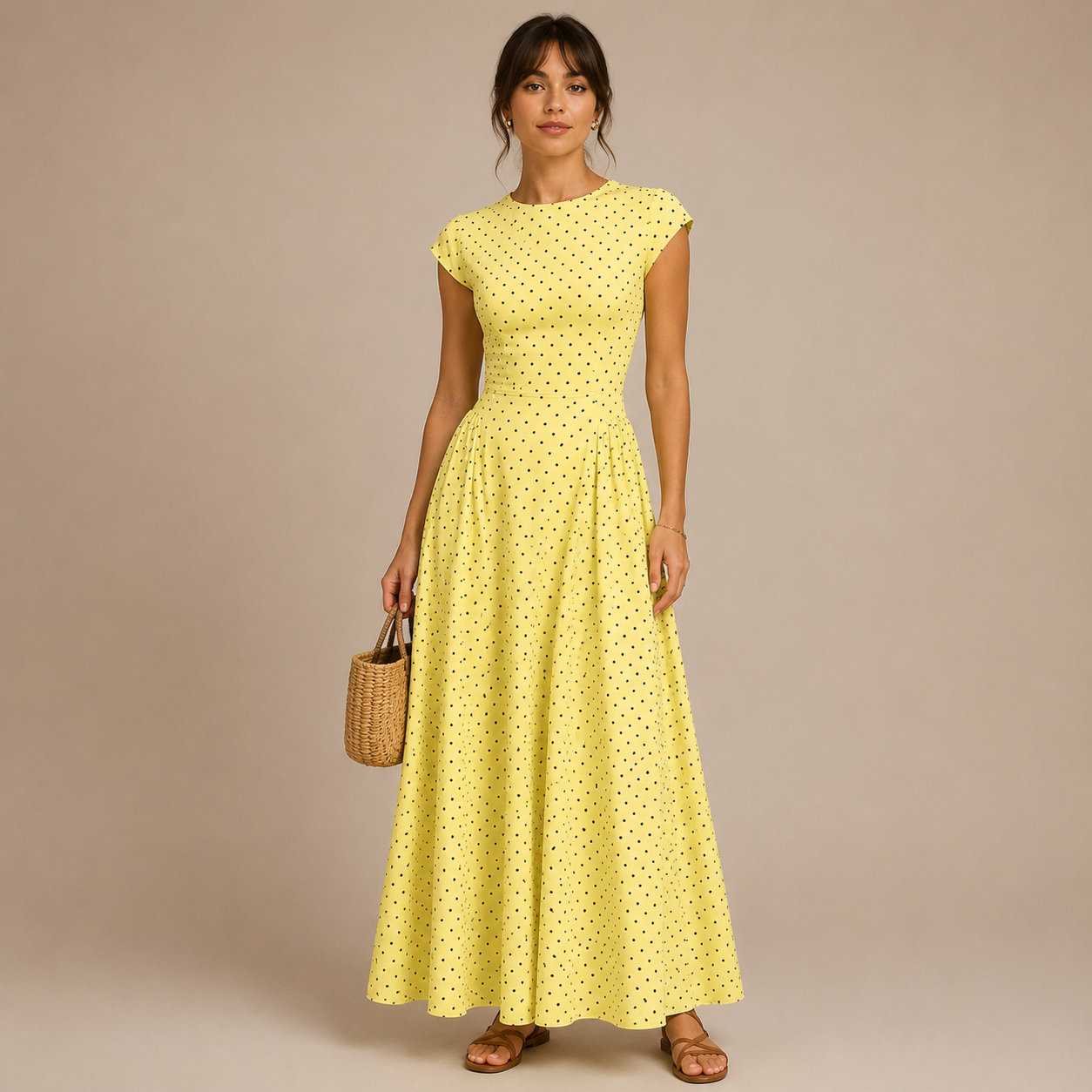 Élodine™ Robe à Pois