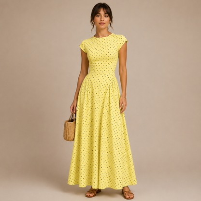 Élodine™ Robe à Pois