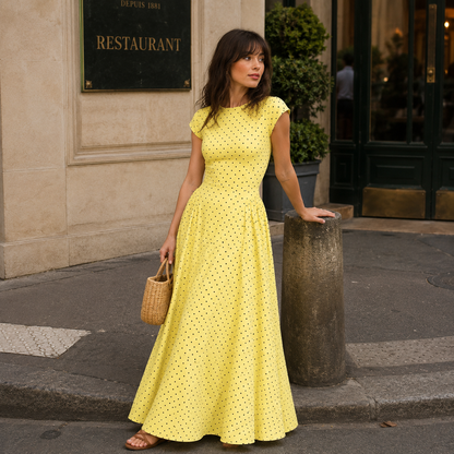 Élodine™ Robe à Pois