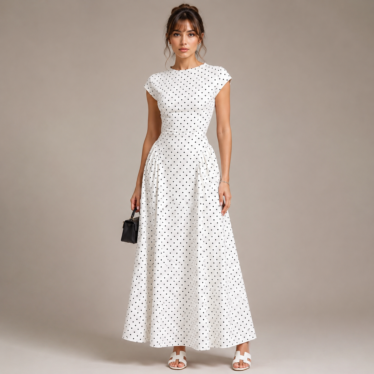 Élodine™ Robe à Pois
