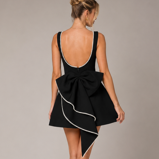 Amélie™ Robe à Nœud Signature
