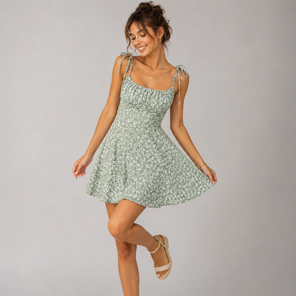 Élavine™ Robe Florale d’Été