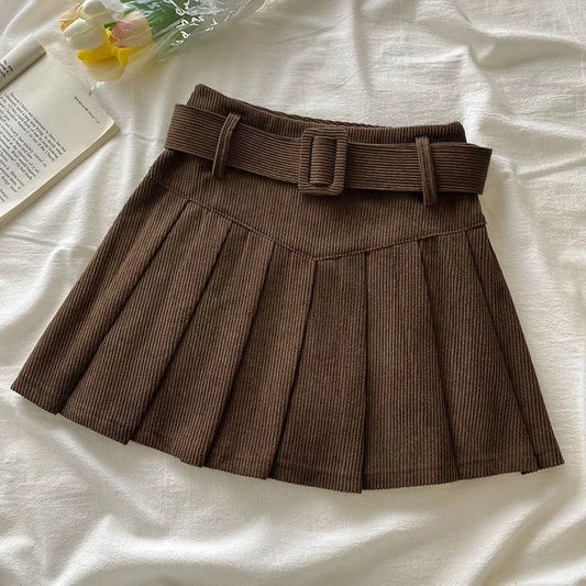 Héloïse™ Belted Mini Skirt