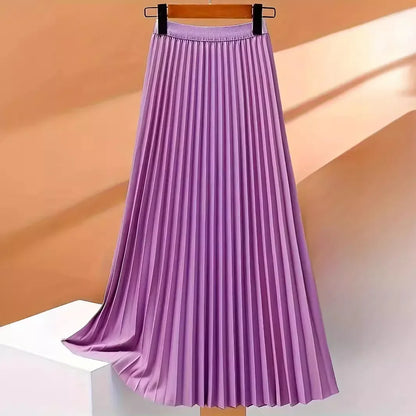 Jupe longue plissée Théoline™