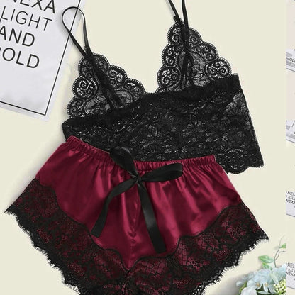 Ensemble de satin et dentelle Avelisse™