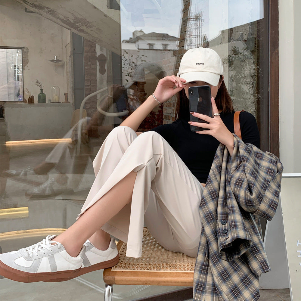 Pantalon fendu élégant Bérénice™