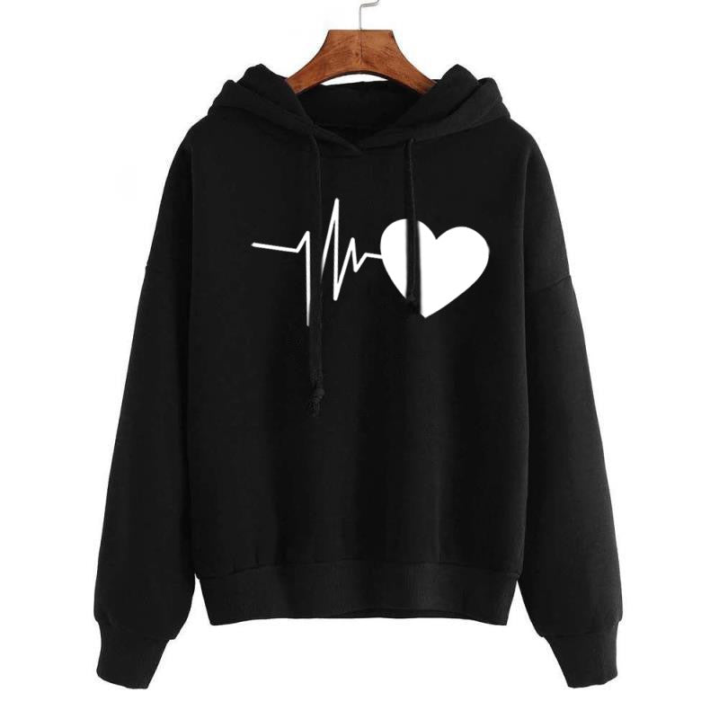 Sweat à capuche Violette™ Pulse Heart