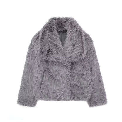 Manteau en fausse fourrure Bella™