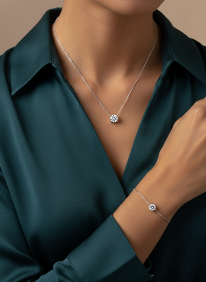 Ensemble chaîne et bracelet