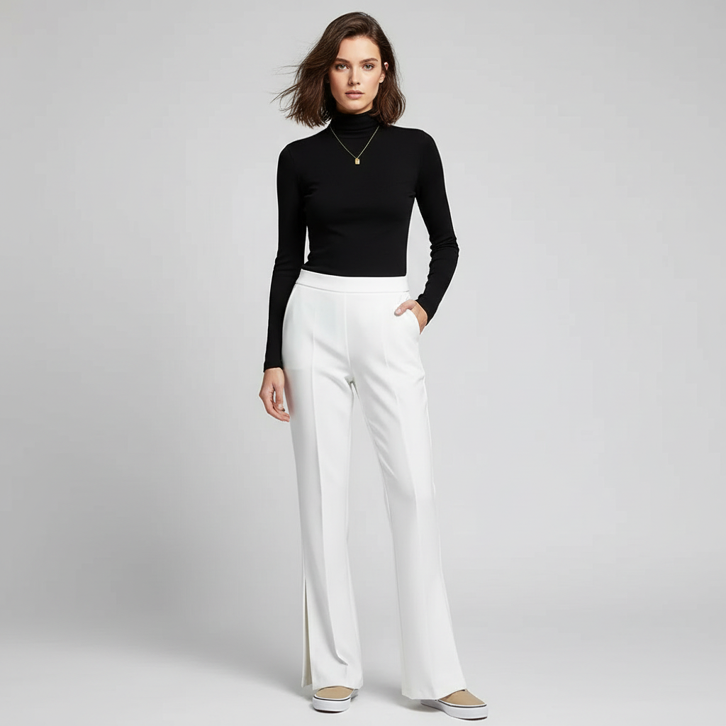Pantalon fendu élégant Bérénice™