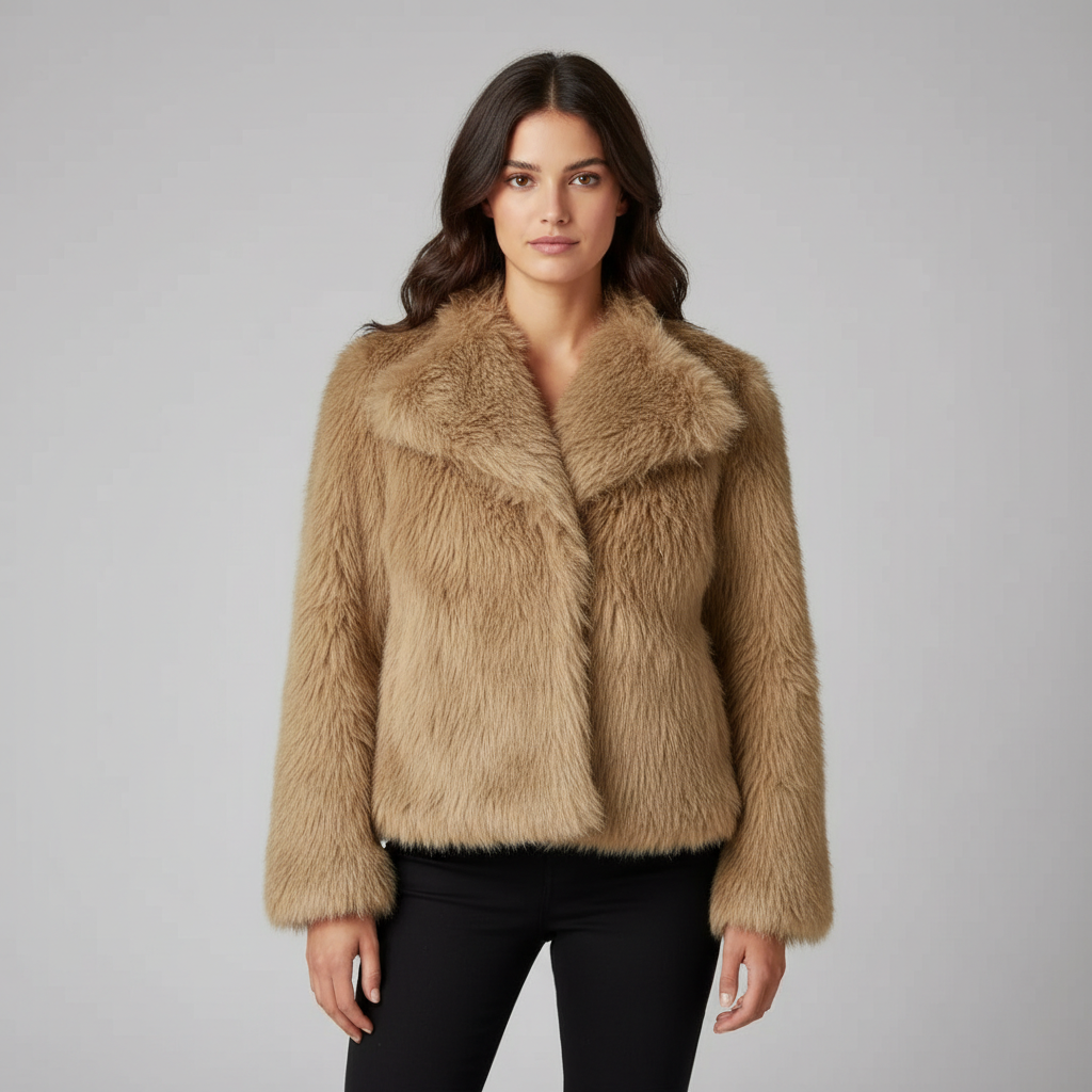 Manteau en fausse fourrure Bella™