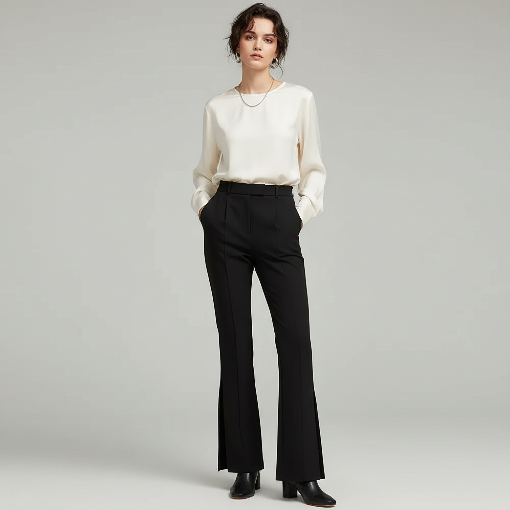 Pantalon fendu élégant Bérénice™