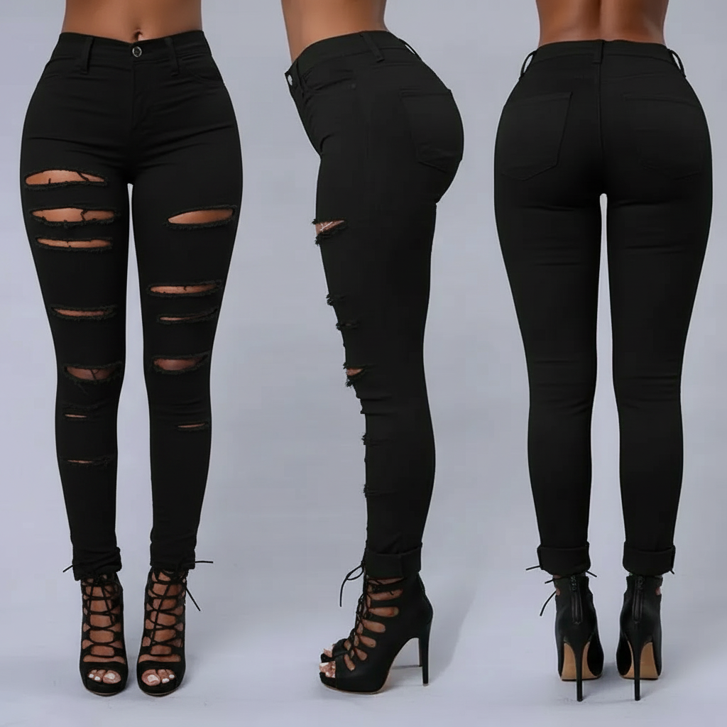 Amandine™ Jean skinny déchiré